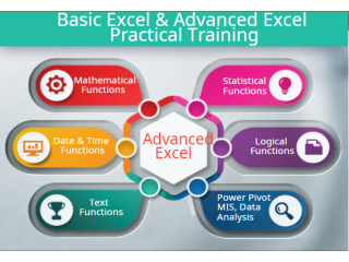 Advanced Excel Training in Delhi, Noida & Gurgaon, Free VBA & SQL Certification, Free Demo Classes, 100% Job Placement, Diwali Offer '23,