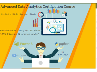 Google Data Analyst Training Academy in Delhi, 110028 [100% Job, Update New MNC Skills in '24]