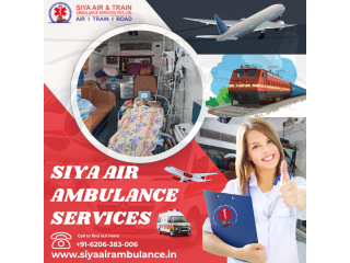 Siya Air Ambulance Service in Patna – With All Medical Arrangements