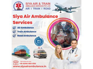 Siya Air Ambulance Service in Patna – With Well-Skilled Medical Team