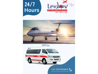 Reach Hospital by Tridev Air Ambulance Service in Patna