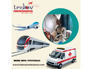 Avail Of Tridev Air Ambulance Service in Kolkata with All Convenience