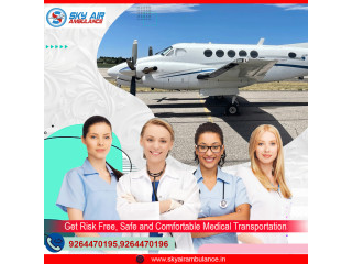 With Beneficial Medical Features Select Sky Air Ambulance in Patna