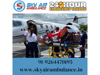 With Extremely Reliable Medical Features Use Sky Air Ambulance from Patna