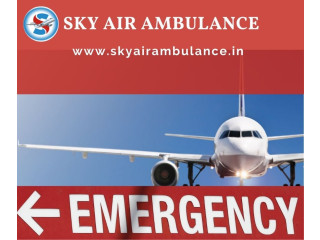 With Responsible Medical Staff select Sky Air Ambulance in Patna