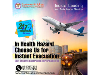 Obtain Hi-tech Air Ambulance Services in Patna with Outstanding Medical Care by Panchmukhi