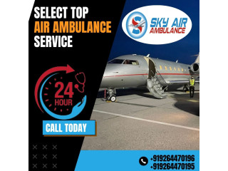 With Better Medical Features Obtain Sky Air Ambulance in Patna