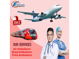 Falcon Emergency Train Ambulance in Patna is Delivering Medical Transportation