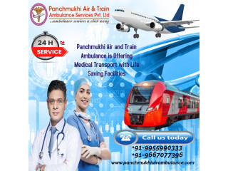 Panchmukhi Air and Train Ambulance in Patna with Perfect Healthcare System