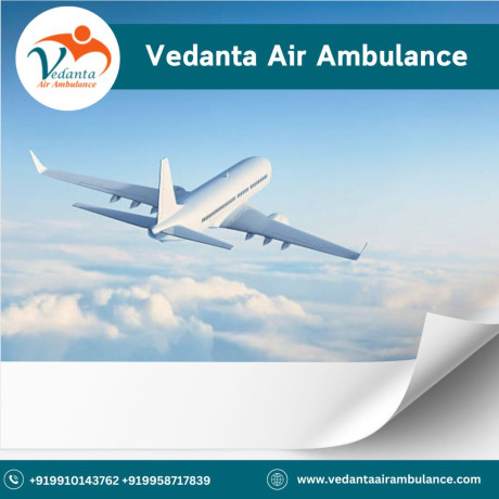 choose-vedanta-air-ambulance-in-patna-with-matchless-medical-aid-big-0