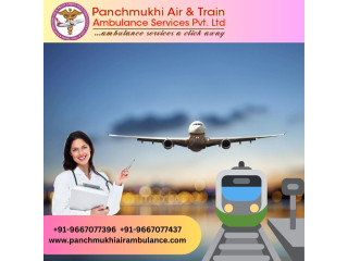 Panchmukhi Air and Train Ambulance in Patna with Superior Medical Setup