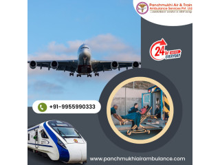 Choose Panchmukhi Air and Train Ambulance from Patna with Specialist Medical Crew