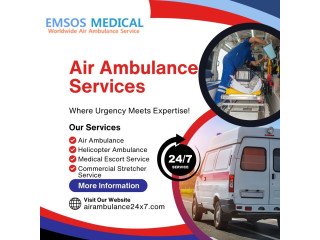 Trusted Air Ambulance Service in Delhi – EMSOS Medical