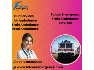 Opt for Falcon Train Ambulance in Patna for Quality Service