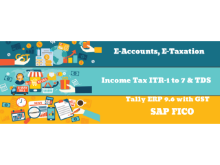 Best Accounting Course in Delhi, "Learn  Direct Tax Code 2025" 110010, [ GST Update 2025] by SLA. GST and Accounting Institute,