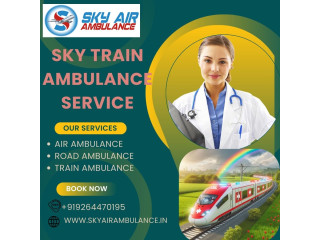 Hire the best Sky Train Ambulance Services in Bhopal with a Top-grade Medical Team