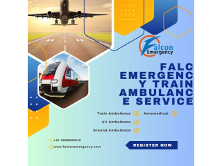 FALC Emergency Train Ambulance Services in Patna Comes with Ventilator Arrangement