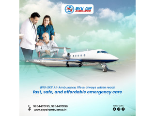 With Superior Medical Treatment – Sky Air Ambulance from Patna