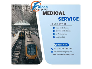 Get a FALC Emergency Train Ambulance in Patna for Safe Patient Transportation.