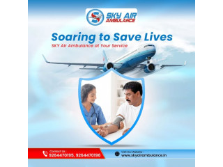 Select Air Ambulance from Patna with Life-Saving Medical Equipment by Sky