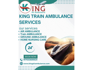 Book the king train ambulance service in Jamshedpur with high-tech medical care