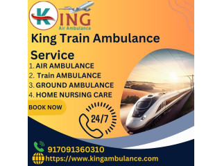 Use the Best King Train Ambulance Service in Jamshedpur with Top-Level Medical Team