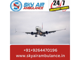 Select Air Ambulance in Patna with Fabulous Medical Amenities by Sky Air Ambulance