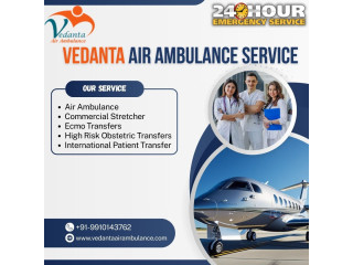 Utilize Vedanta to Translocation Your Patients Attentively In Patna via Air Ambulance