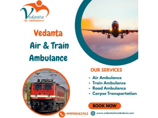 Vedanta Air Ambulance Service in Patna at Affordable Cost and Safety