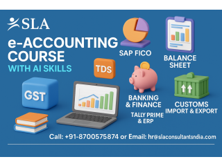 Accounting Course in Delhi. With SAP FICO and SAP Hana AI,, Upgrade Your Skills, Secure Your Future in MNCs, Upskills with AI for 2026,