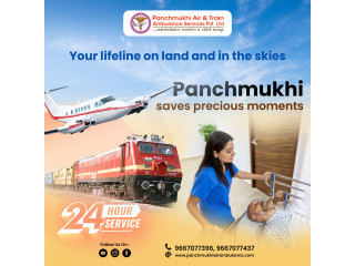 Panchmukhi Air and Train Ambulance Services in Patna offer unlimited opportunities for uninterrupted travel