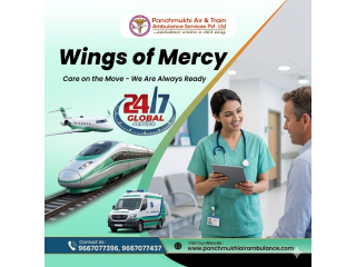 Access Life-Saving Medical Care via Panchmukhi Air Ambulance Service in Patna