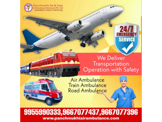 The Panchmukhi Air Ambulance Service Team in Patna Efficiently Manages Medical Emergencies