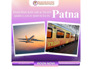 Choose Panchmukhi Air Ambulance to Transport Critical Patients from Patna to Delhi