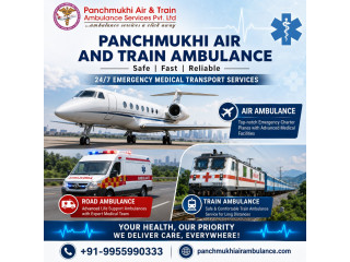 Panchmukhi Air and Train Ambulance in Patna Provides Transfers, Keeping Safety in Mind