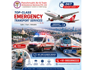 Panchmukhi Air Ambulance Service in Patna Provides Advanced Health Services