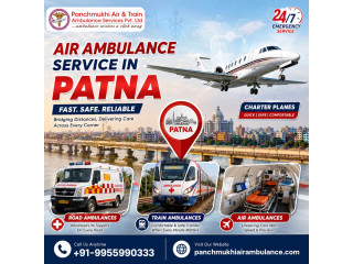 Get Panchmukhi Air Ambulance Service in Patna, Which Provides an Advanced Medical Setup
